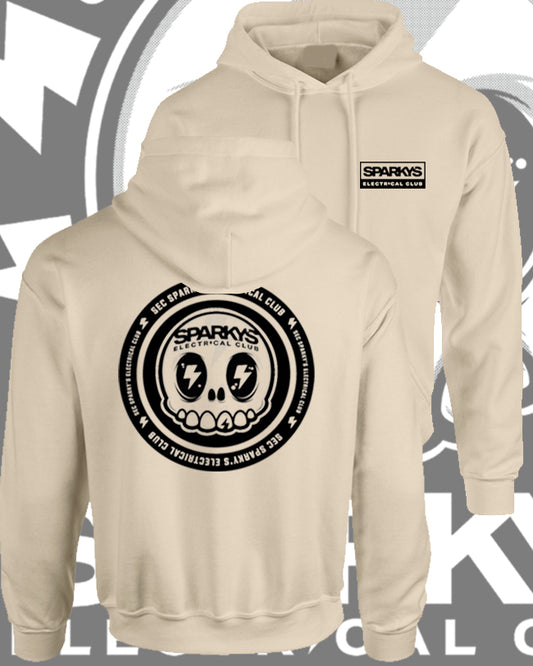 SPARKYS ELECTRICAL CLUB HOODIE - DESERT SAND