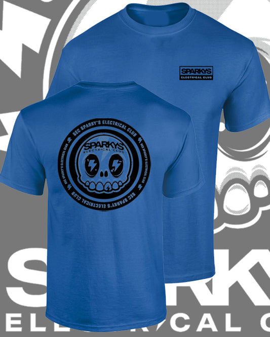 SPARKYS ELECTRICAL CLUB T-SHIRT - TEAM BLUE